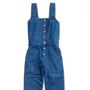 Aerie Denim overall jumpsuit S NEW